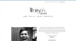 Desktop Screenshot of alfonsosalon.com